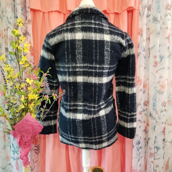 🌻🌺🌻OLD NAVY FUZZY WOOL BLEND COAT JACKET!! - Picture 2 of 5